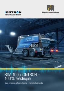 BSA 1005 iONTRON Brochure FR