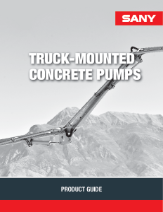 SANY Full Line Brochure US