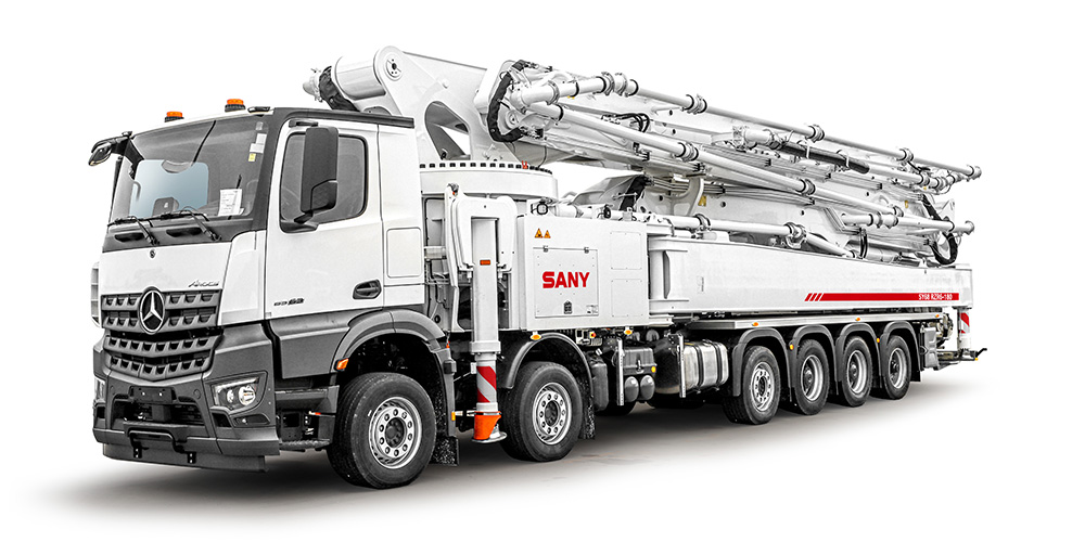 SANY Truck-mounted concrete pump SY68 RZR6-180
